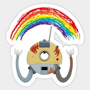 Rainbow KVN Sticker